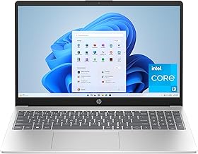 15.6 inch Laptop, HD Display, Intel Core i3-N305, 8 GB RAM, 256 GB SSD, Intel UHD Graphics, Windows 11 Home, Natural Silver, 15-fd0500nr
