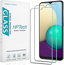 (2 Pack) Designed for Samsung Galaxy A02s / Galaxy A02 Tempered Glass Screen Protector, Touch Sensitive, Easy to Install, Anti Scratch, Case Friendly