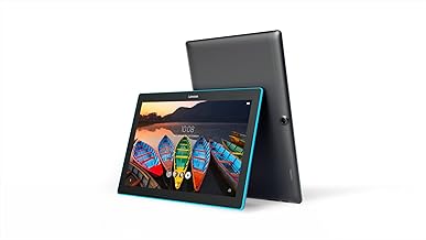 Tab 10, 10-Inch Android Tablet, Qualcomm Snapdragon 210 Quad-Core 1.3 GHz Processor, 2GB RAM, 16 GB Storage, Slate Black - Lenovo TB-X103F