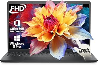 Dell 15 Touchscreen Laptop, Intel 10-Core i5-1334U (Beat i7-1250U) 15.6" FHD IPS Anti-Glare Display Business Laptop, 20GB RAM & 512GB SSD, Lifetime Windows 11 Pro with AI Copilot