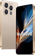 16PM Smartphone New Upgrade 16GB+512GB/6.99" Display 68+108MP Zoom Camera,Tempered Glass Finish, 7000mAh Android 14 Smartphone (Desert Titanium)