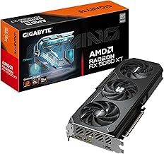 Radeon RX 9060 XT Gaming OC 16G Graphics Card, PCIe 5.0, 16GB GDDR6, GV-R9060XTGAMING OC-16GD Video Card