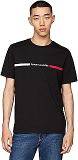 Men's Short Sleeve Cotton Graphic T-Shirts with Signature Stripe Logo, Also Available in Big & Tall