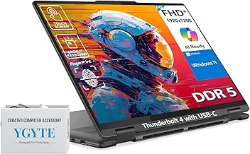 Yoga 7i 2 in 1 Laptop Touchscreen, 16" FHD+ 360 Foldable Touch Screen Convertible, Intel Core Ultra 7, Windows 11, 16GB DDR5 RAM 1TB SSD|Backlit|Fingerprint|YGYTEaccessory