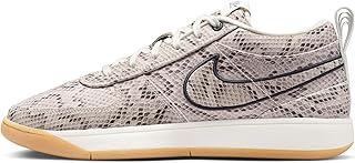 Leather Basketball Shoes for Men (Light Orewood Brown, Black, Gum, Light Brown, Sail) by Nike