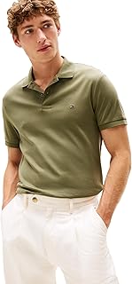 Mens Short Sleeve Casual Polo Shirts in Regular Fit with Liquid Cotton