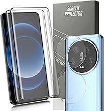 Tempered Glass for Xiaomi 14 Ultra Outer Screen Protector with Camera Lens Protector 2+2 Pack, 9H Hardness, HD Clear Film, Case Friendly, Protector for Xiaomi 14 Ultra