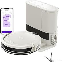 Navigator | Robot Vacuum Cleaner with Powerful Suction for Pet Hair, Rugs, Carpets & Hard Floors | Bagless Self-Empty Base | 30-Day Capacity | SmartPath LiDAR Navigation | White | AV2110S 