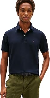 Men's Short Sleeve Moisture Wicking Stretch Polo Shirt With Quick Dry + Uv Protection
