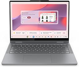Chromebook 2-in-1 - Lightweight Laptop - Google Gemini - Intel® N150 CPU - 14" WUXGA IPS Touchscreen Display - 4GB RAM - 128GB UFS Storage - Integrated Intel® Graphics - Luna Grey