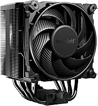 be quiet! Dark Rock 5 CPU air Cooler | Extremely high Cooling Performance | 6 high-Performance Heat Pipes | Silent Wings 4 120mm PWM Fan | high RAM and VRM Cooler Compatibility | BK035