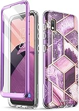 i-Blason Cosmo Series Case for Galaxy A10e, Slim Full-Body Stylish Protective Case with Built-in Screen Protector (Ameth)
