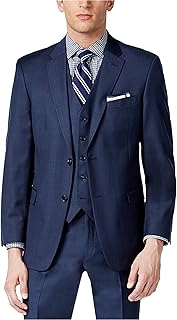 Mens Trim Fit Two Button Blazer Jacket