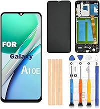 for Samsung Galaxy A10E Screen Replacement for Samsung a102U Screen Replacement 5.83 inch A102U1 A102A S102DL LCD Display digitizer Touch Screen Assembly with Repair Tools (SM-A10E Sreen with Frame)