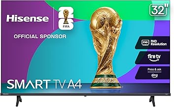 32-Inch Class A4 Series FHD 1080p Smart Fire TV (32A4NF, 2025 Model) - DTS Virtual: X, Slim Bezel Design, Alexa Built in