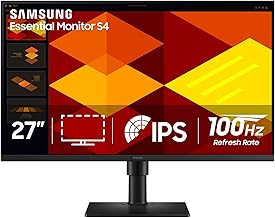 27” (S40GD) Borderless Business Monitor with IPS Panel, 100Hz Refresh Rate, Eye Saver Mode, Ergonomic Design, Game Picture Mode, LS27D408GANXGO
