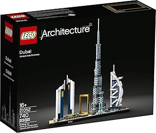 Architecture Skylines: Dubai 21052 Building Kit, Collectible Architecture Building Set for Adults (740 Pieces)