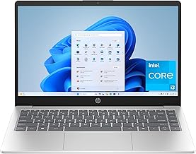 14 inch Laptop, HD Display, Intel Core i3-N305, 8 GB RAM, 256 GB SSD, Intel UHD Graphics, Windows 11 Home in S Mode, Natural Silver, 14-ep0299nr