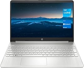 15 Notebook, 15.6" HD Screen Laptop, Intel Core i3-1115G4, 8GB DDR4 RAM, 256GB SSD, Webcam, HDMI, Wi-Fi, Windows 11 Home, Natural Silver