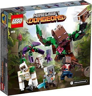 Minecraft The Jungle Abomination 21176 Building Kit Playset; Fun Minecraft Dungeons Exploring Toy for Kids; New 2021 (489 Pieces)