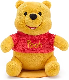 Official Winnie the Pooh Magnetic Shoulder Plush Stuffed Animal - Adorable Pooh Bear Includes Magnetic Pad & Soft, Fuzzy Fabrics - Perfect Plush Toys - Mini 5''