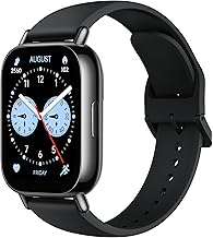 Redmi Watch 5 Lite Global 1.96" Amoled Up to 18 Days Battery GNSS Dual Mic 150+ Workout Modes 5ATM Water Resistance Heart Rate Sensor (Black)