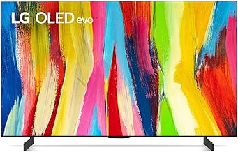 C2 Series 42-Inch Class OLED evo Smart TV OLED42C2PUA, 2022 - AI-Powered 4K TV, Alexa Built-in