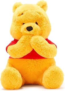 Official Giggle and Wiggle Laughing Disney Plush Toy - Winnie The Pooh Stuffed Animal with Laughing & Shaking Interactive Features - Cute Stuffed Animal for Kids - 11 Inches