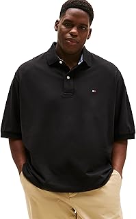 Men's Big & Tall Short Sleeve Cotton Pique Shirt in Classic Fit
