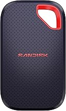 1TB Extreme Portable SSD (New Model) - up to 2000MB/s Transfer speeds, USB Type-C connectivity, Reliable Durability - Black - SDSSDE70-1T00-G25