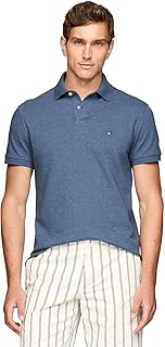 Men's Short Sleeve Polo Shirts in Classic Fit with Stretch and Organic Pique Cotton