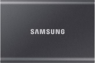 T7 Portable SSD - 2 TB - USB 3.2 Gen.2 External SSD Titanium Grey (MU-PC2T0T/WW)