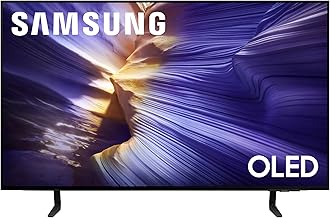 42-Inch Class OLED S90F 4K Smart TV (2025 Model) NQ4 AI Gen3 Processor Upscaling Pro HDR +, Motion Xcelerator 144Hz, Vision Alexa Built-in