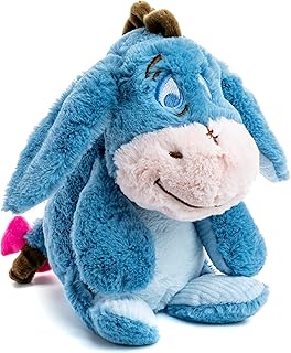 Disney Baby Winnie The Pooh and Friends Stuffed Animal with Jingle and Crinkle, Eeyore, 9"