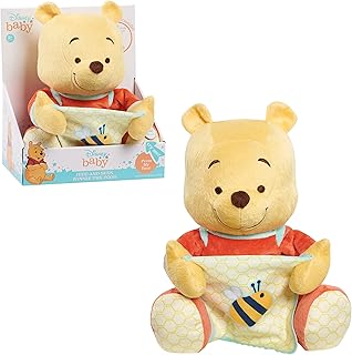 Baby Hide-and-Seek Winnie The Pooh Interactive Plush, Kids Toys for Ages 09 Month by Just Play