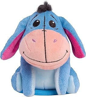 Disney Perch’d 4-inch Shoulder Plush Eeyore Stuffed Animal, Wearable Plushie, Soft Toy for Fans, Girls, Boys, Kids, Ages 3 and Up by Just Play