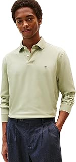 Men's 1985 Regular Long Sleeve Polo, Earth SAGE Medium