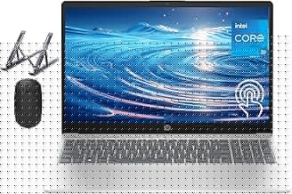 15.6" Touchscreen Laptop, Intel Core i5 Processor, 16GB RAM, 512GB SSD, Numeric Keypad, Bluetooth, Wi-Fi, Long Battery Life, Windows 11 Home, Alpacatec Accessories, Silver