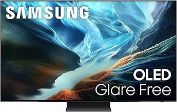 65-Inch Class OLED S90H Series Samsung Vision AI Smart TV (2026 Model, 65S90H) OLED HDR+ with Glare Free, NQ4 AI Gen3 Processor, 4K AI Upscaling Pro, AI Motion Enhancer Pro, Alexa Built-in