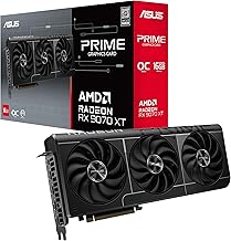 Prime AMD Radeon RX 9070 XT 16GB GDDR6 OC Edition Graphics Card, AMD (PCIe 5.0, HDMI/DP 2.1, 2.5-Slot Design, Axial-tech Fans, Ball Bearings, Dual BIOS, GPU Guard), 3 Year Warranty